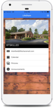 Bell Trace LifeShare screenshot
